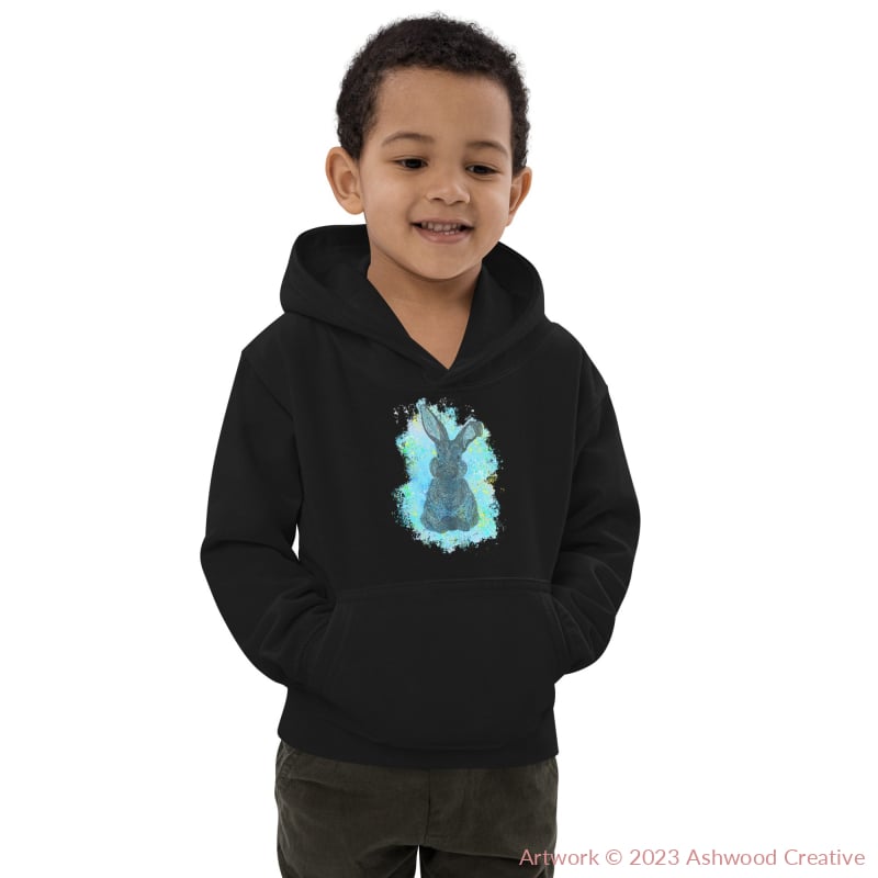 Blue Bunny Kids Hoodie