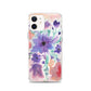 Watercolor Purple Flowers Case for iPhone®