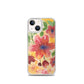 Watercolor Red Flowers Case for iPhone®