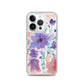 Watercolor Purple Flowers Case for iPhone®