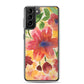 Watercolor Red Flowers Case for Samsung®