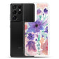 Watercolor Purple Flowers Case for Samsung®