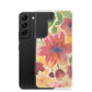 Watercolor Red Flowers Case for Samsung®