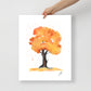 Orange Tree Poster