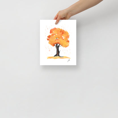 Orange Tree Poster