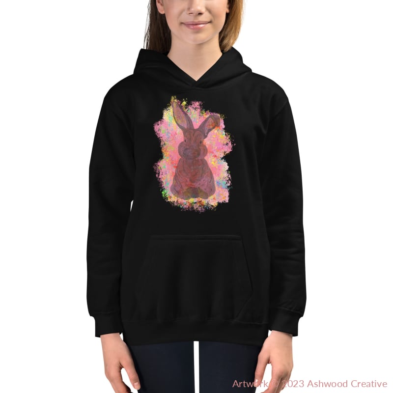 Red Bunny Kids Hoodie