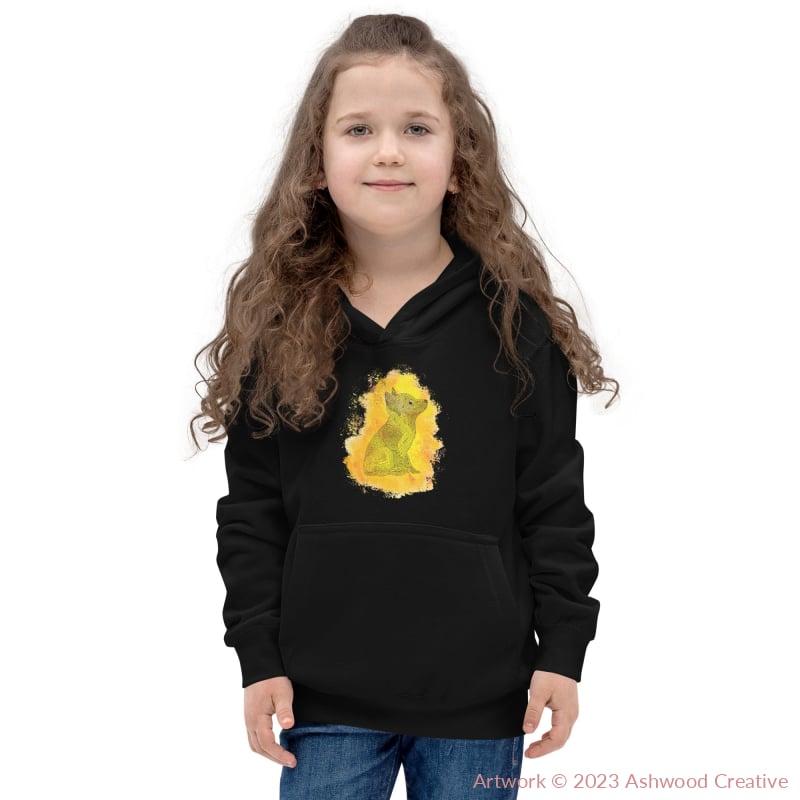 Yellow Fox Kids Hoodie