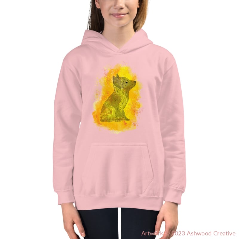 Yellow Fox Kids Hoodie