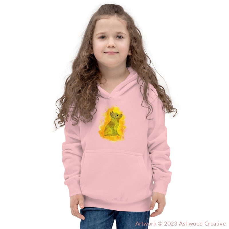 Yellow Fox Kids Hoodie