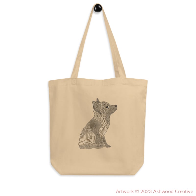 Black Fox Eco Tote Bag - Ashwood Creative