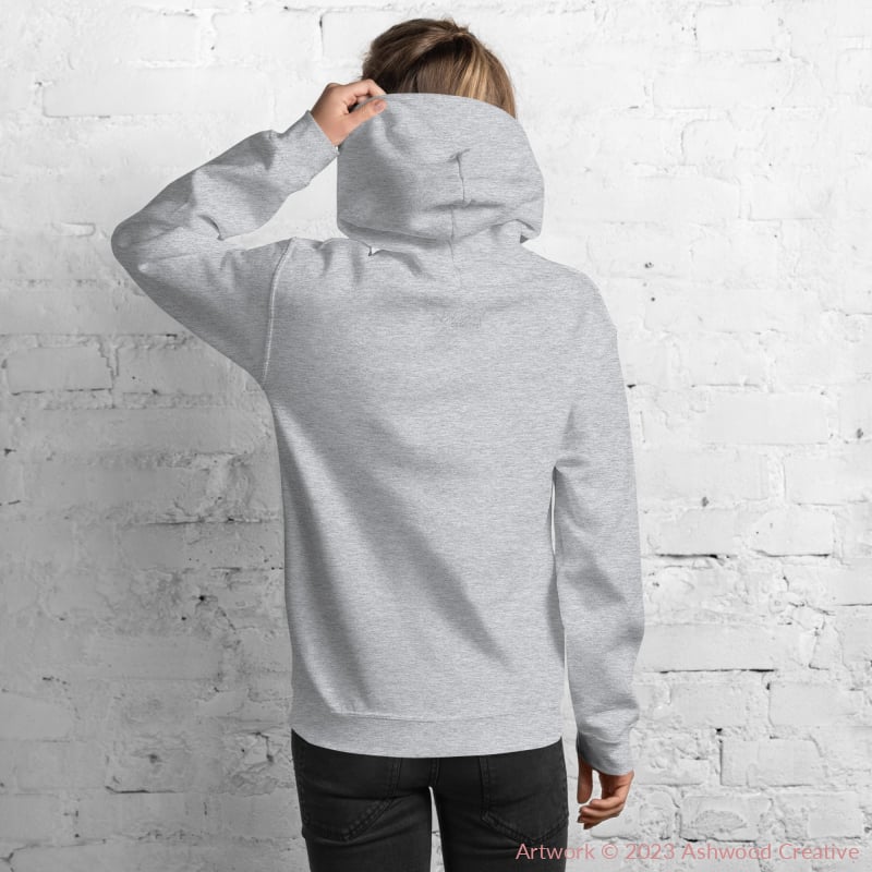 Black Fox Unisex Hoodie - Ashwood Creative