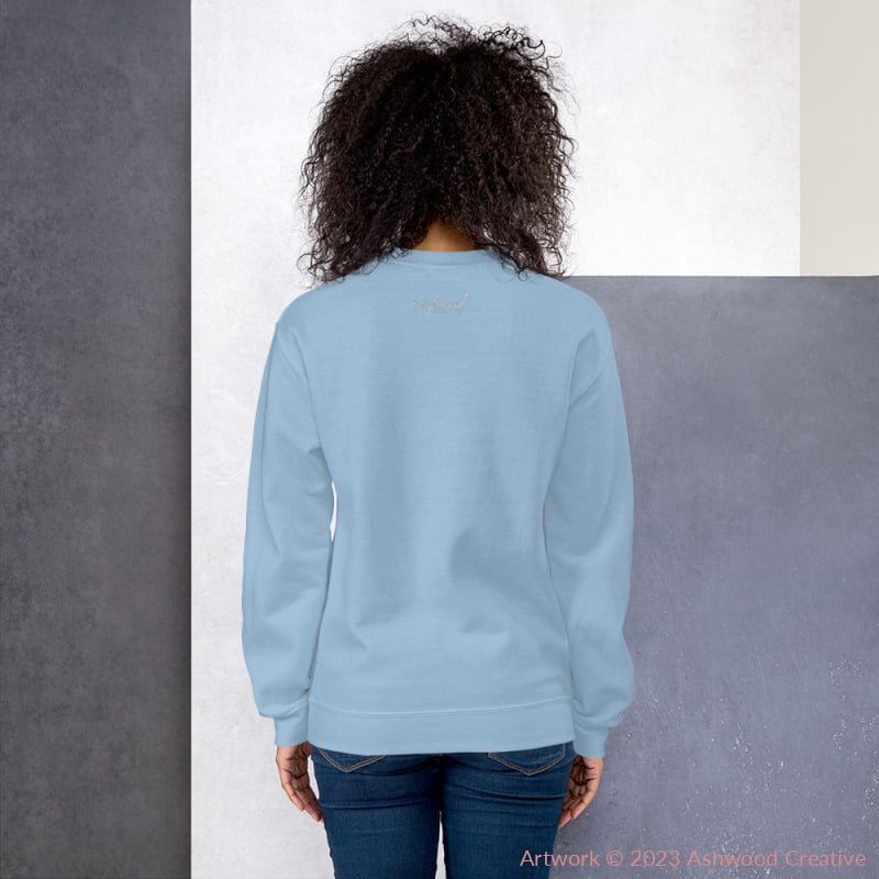 Blue Bunny Unisex Sweatshirt - Ashwood Creative