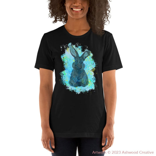 Blue Bunny Unisex t-shirt - Ashwood Creative