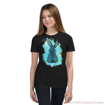 Blue Bunny Youth Short Sleeve T-Shirt Black / S T-Shirt