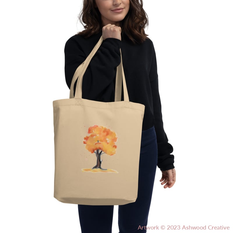 Orange Tree Eco Tote Bag - Ashwood Creative