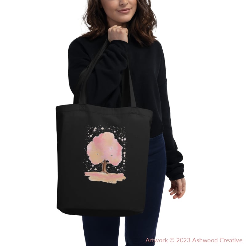 Pink Tree Eco Tote Bag - Ashwood Creative