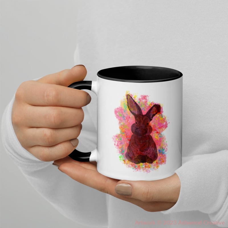 Red Bunny Mug - Ashwood Creative