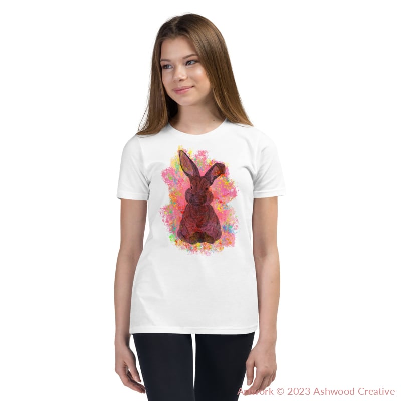 Red Bunny Youth Short Sleeve T-Shirt T-Shirt