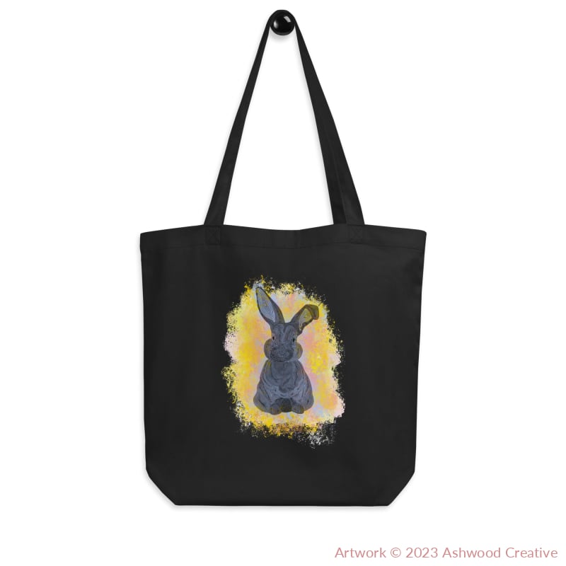 Yellow Bunny Eco Tote Bag - Ashwood Creative