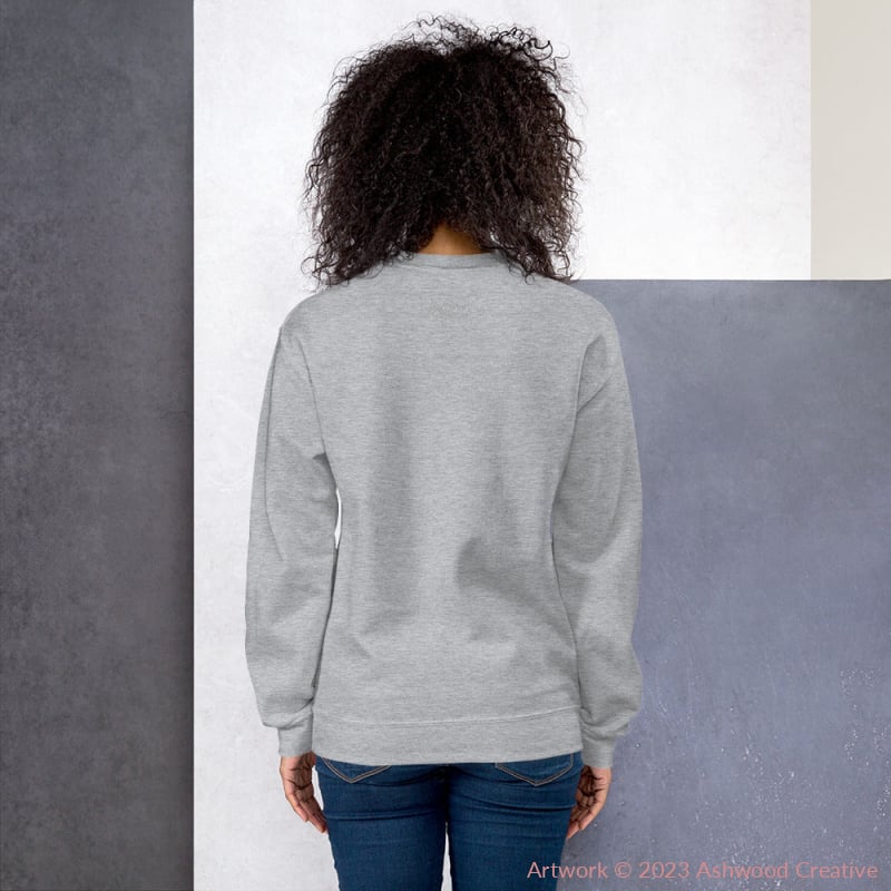 Yellow Fox Unisex Sweatshirt - Ashwood Creative